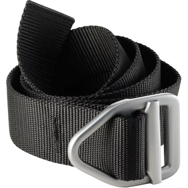 Lage Kosten Bison Designs Last Chance Light Duty Gunmetal Buckle Belt - Zwart M