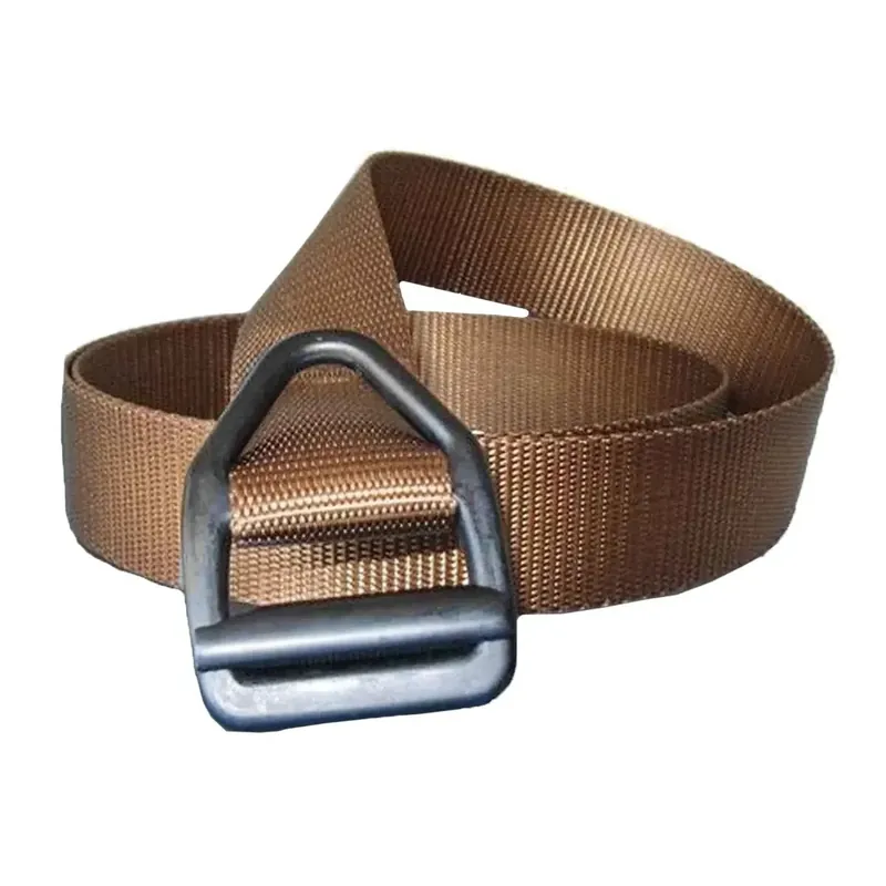 Actieprijs Bison Designs Last Chance LT Duty Gunmetal Gesp Riem - Coyote Bruin M