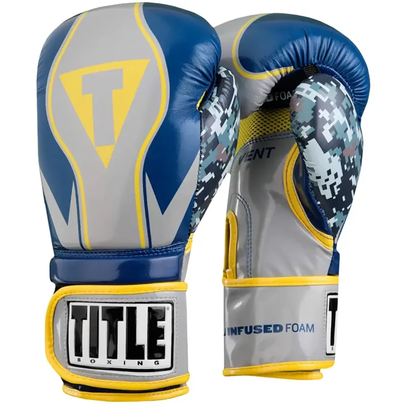 Seizoensaanbieding Titel Boksen Infused Foam Honor Combat Klittenband Trainingshandschoenen M