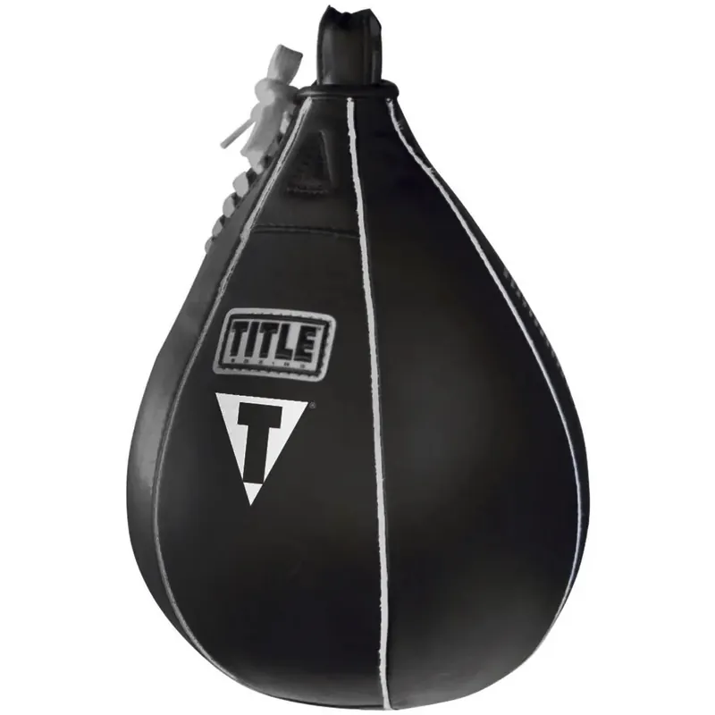 Rechtstreeks Van De Fabrikant Titel Boksen Leren Speed Bag - Medium (7" x 10")
