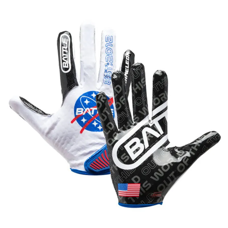 Battle Sports Volwassenen "Space" Chameleon Ontvanger Voetbalhandschoenen S Dagaanbieding