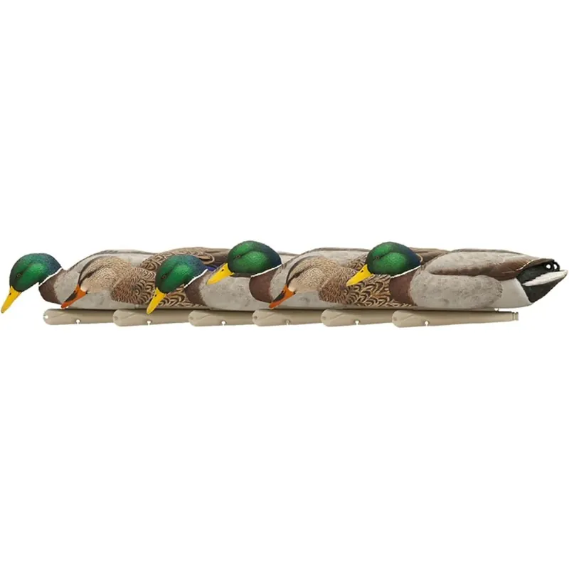 Finale Uitverkoop Avian X Topflight Mallards Backwater Pakket van 6 drijvende lokvogels