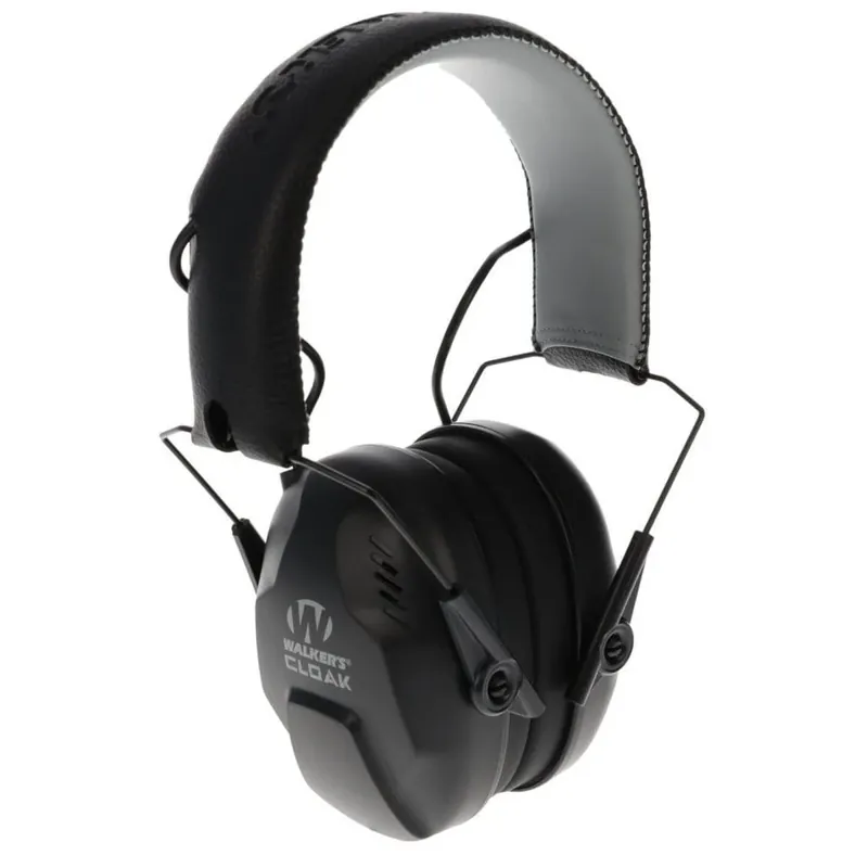 Walker's Cloak Dual Mic Elektronische Muff - Zwart Bestseller