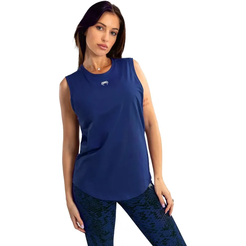 Flitsaanbieding Venum - Dames Amazonia Mouwloos Tanktopje - Ultramarijnblauw - Groot
