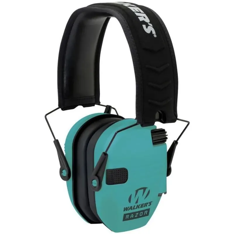 Walker's Razor Compact elektronische jeugd- en damesmuff - Teal Beste Prijs