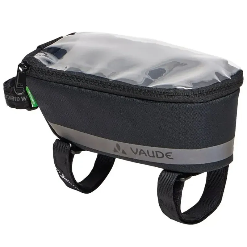 Vaude Top Tube Screw-On Top Mobiele Telefoon Tas - Zwart Beperkt Aanbod