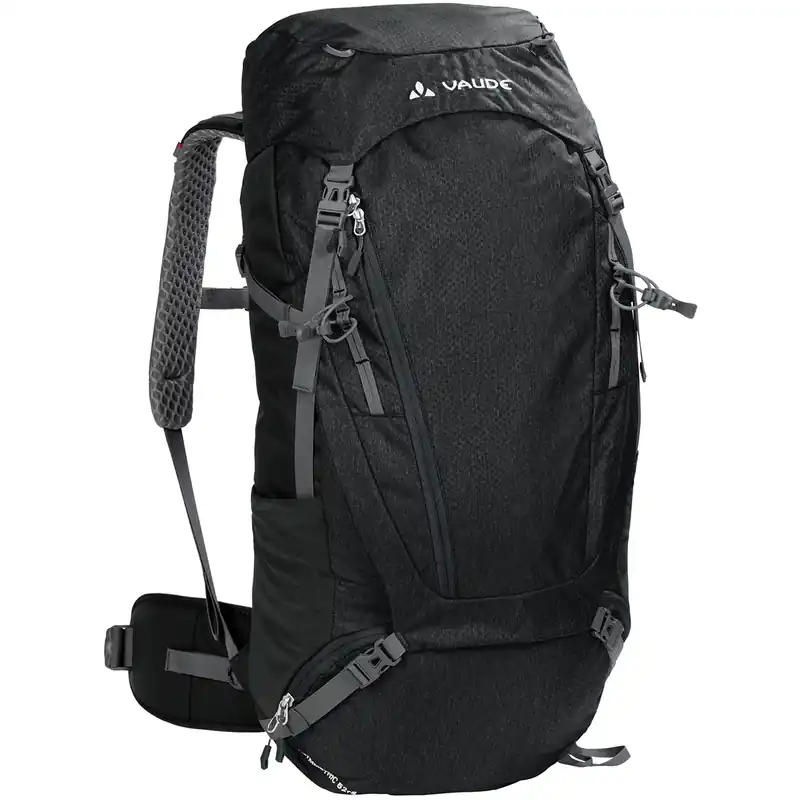 Vaude Asymmetric 52+8 L Trekkingrugzak - Zwart Goedkoop
