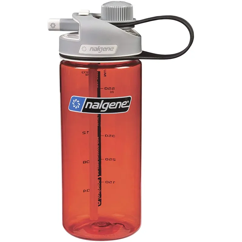 Nalgene Sustain 20 oz. Tritan Multidrink Waterfles - Rood Premium