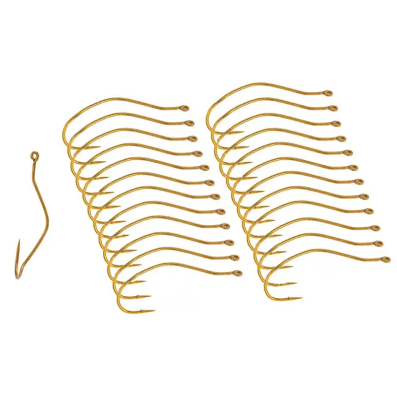 Beperkte Voorraad Mustad UltraPoint Slow Death Gold Vishaken (25 stuks) - 4