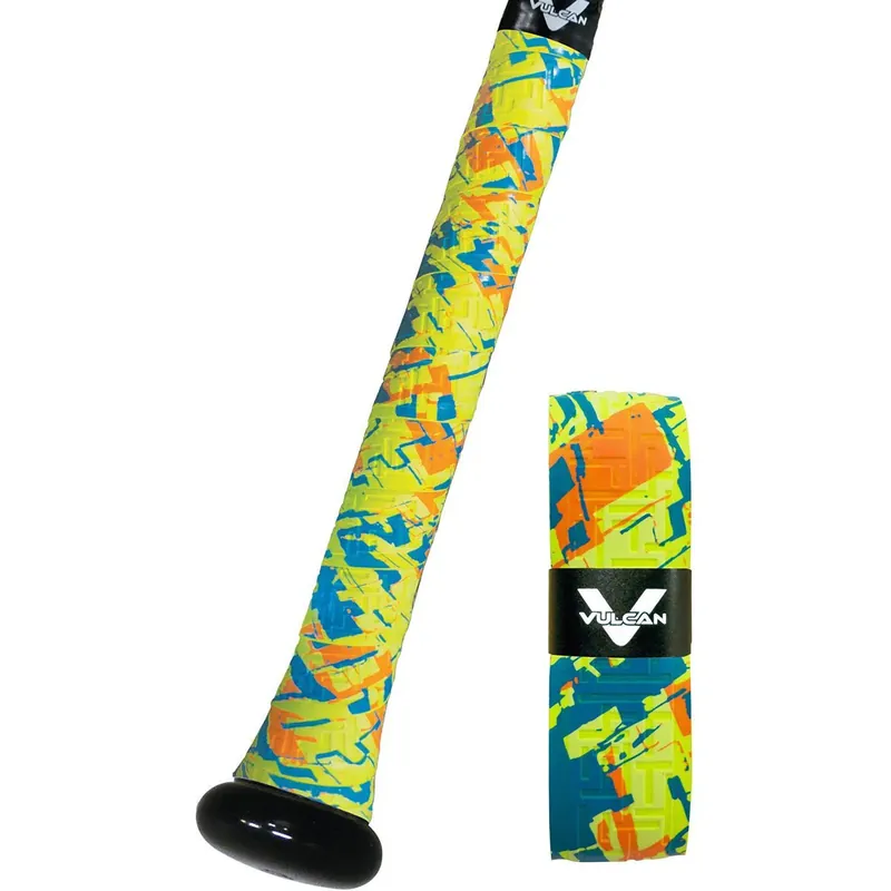 Express Levering Vulcan ASP-serie 0.5 mm ultralichte geavanceerde polymeer knuppelgriptape-wikkeling Rood. Wit & Echt