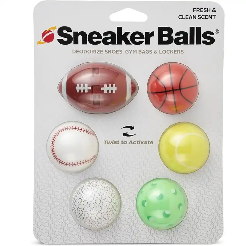 Sneaker Balls Fresh Geurende Schoenverfrisser, Sport, 6-pack Beperkt Aanbod
