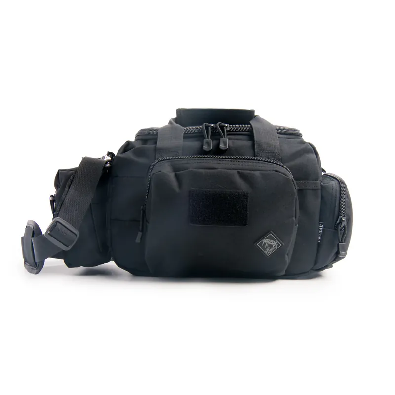 Populair Rattlesnake Tactical Medium Range Bag met pistoolretentiesysteem Zwart