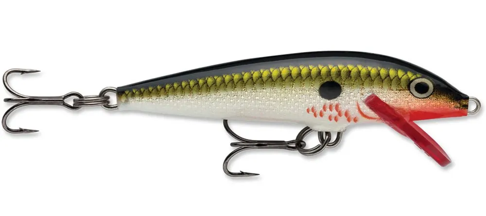 Beperkt Aanbod Rapala Original Drijvende 13 Vislokaas Zilver fluorescerend Chartreuse