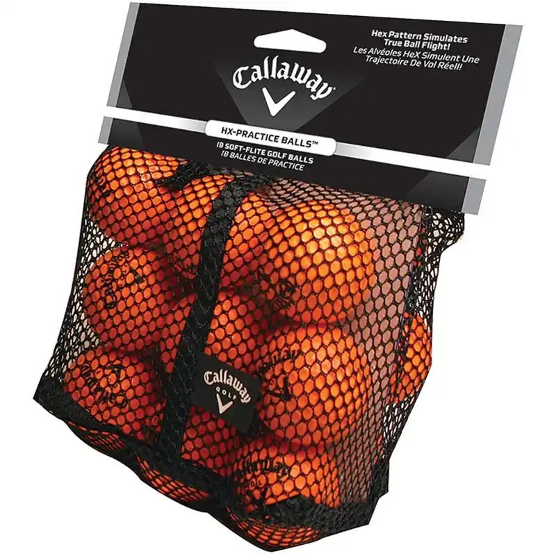 Callaway HX oefengolfballen - 18 stuks - Oranje Must-Have