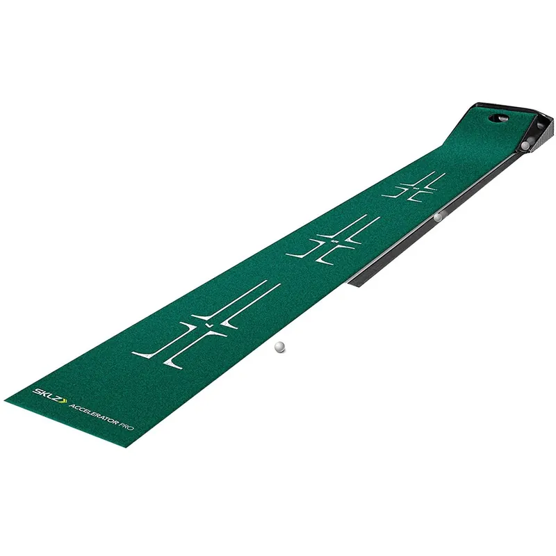Exclusieve Aanbieding SKLZ Golf Accelerator Pro Putting Mat met Balretour - Groen