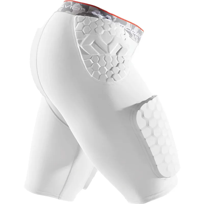 McDavid 737DD Hex Dual Density Thudd Shorts - Wit M Beperkte Voorraad