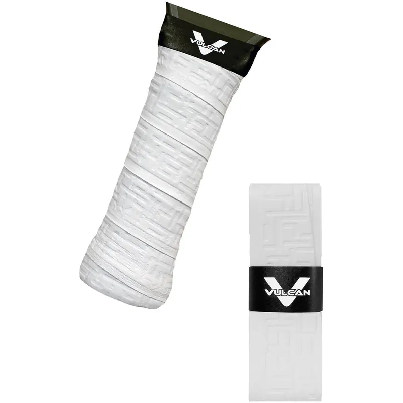 Hoge Kwaliteit Vulcan Max Cool Pickleball Paddle Overgrips - 3-pack Wit
