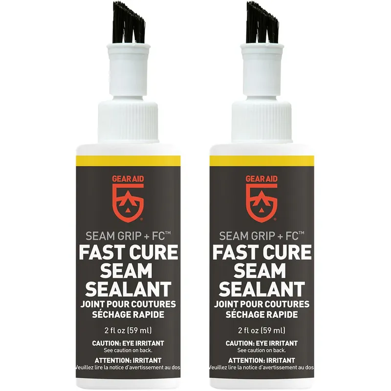 Beperkt Aanbod Gear Aid Seam Grip 2 oz. FC Fast Cure waterdichte tentnaadkit - 2-pack