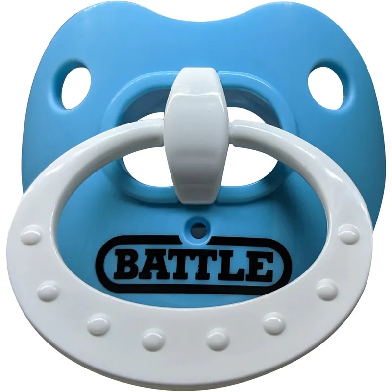 Battle Sports Binky Oxygen Lip Protector Mondbeschermer Babyblauw/Geel Seizoensaanbieding