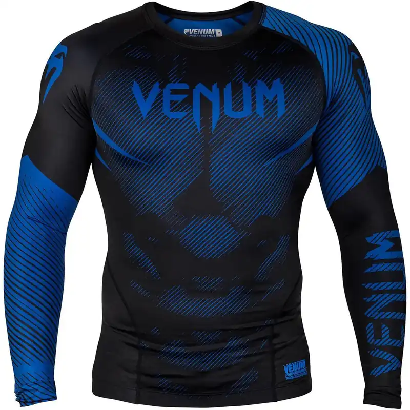 Beperkt Aanbod Venum No-Gi 2.0 MMA Compressie Rashguard met Lange Mouwen S