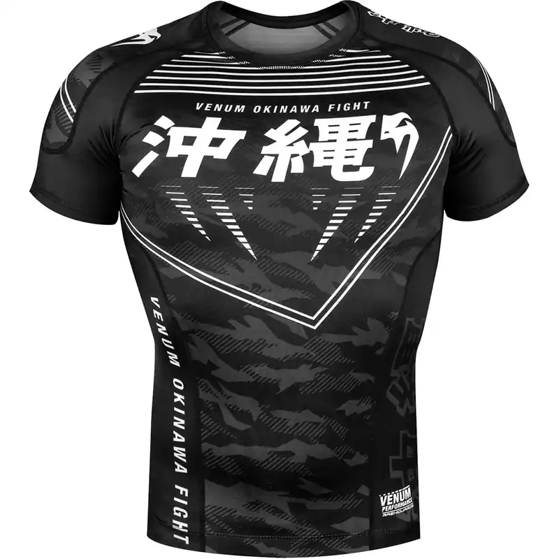 Venum Okinawa 2.0 Compressie Rashguard met korte mouwen L Beperkte Voorraad