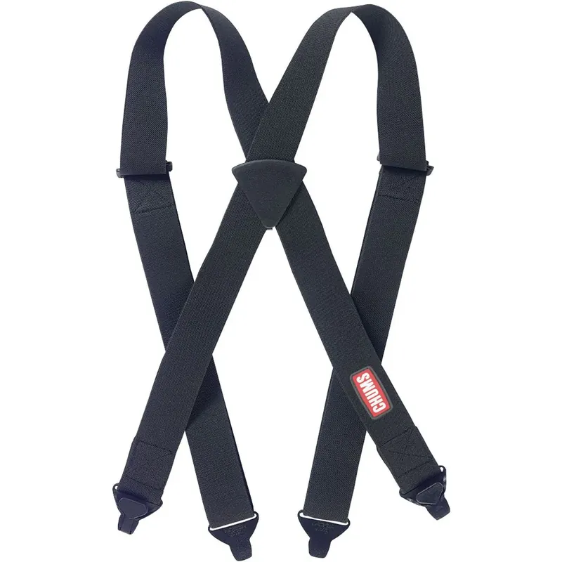 Flitsaanbieding Chums Limited Skibroek Verstelbare Elastische Bretels - Zwart