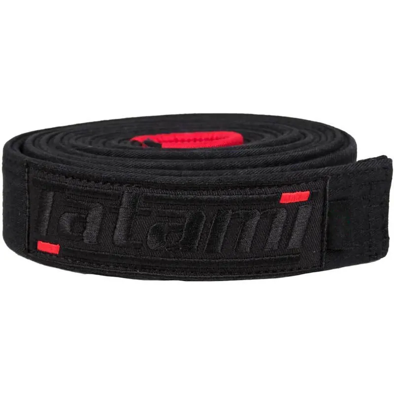 Tatami Fightwear Deluxe BJJ-riem - Zwart A1 Alleen Vandaag