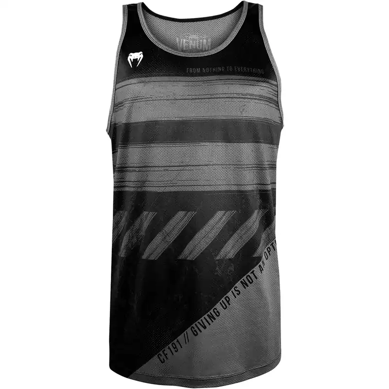 Venum AMRAP Tanktop - Zwart/Grijs S Aanbieding