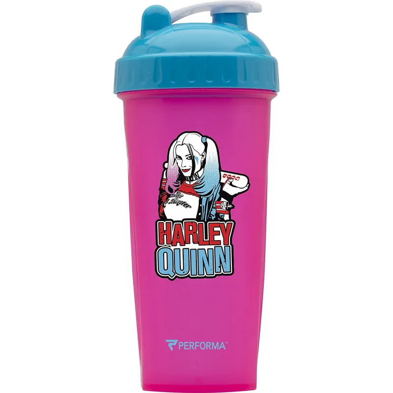 Performa PerfectShaker 28 oz. Villain Shaker Cup Fles - Harley Quinn - Roze Populair