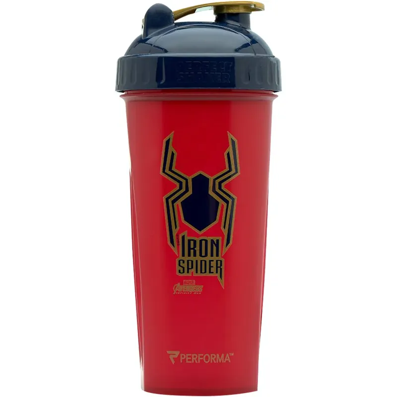 Laatste Versie Performa PerfectShaker Avengers Infinity War Shaker Cup Fles - Iron Spider