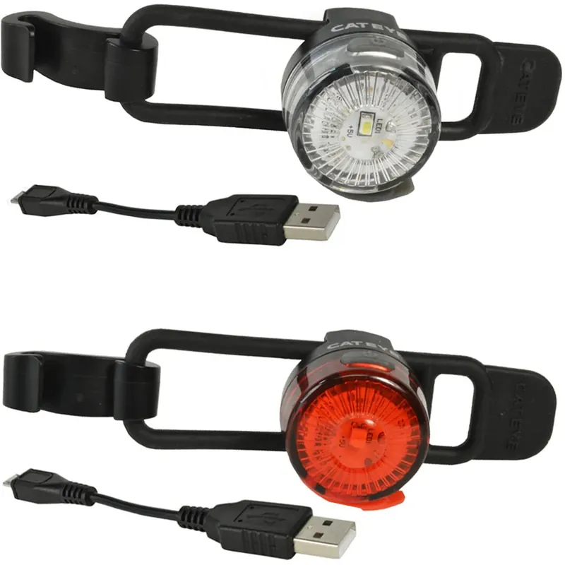 CatEye Loop 2 oplaadbare fietslamp voor/achter-SL-LD140RC-F/SL-LD140RC-R kit Koop Online