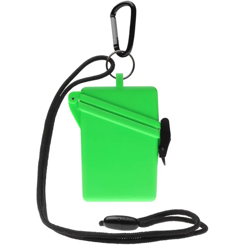 Snelle Levering Witz Surfsafe lichtgewicht waterdichte sporttas met koord en karabijnhaak - Groen