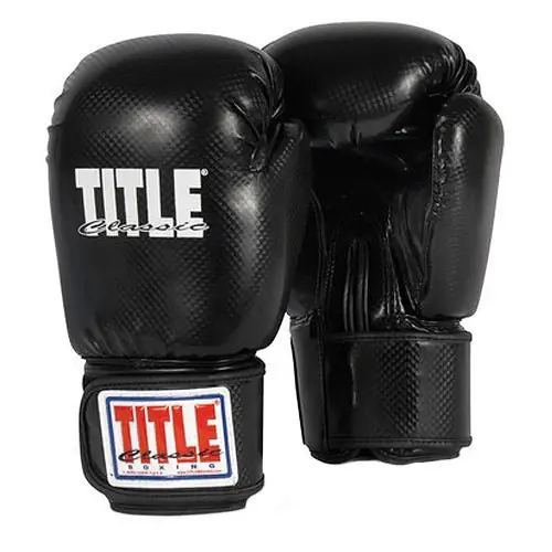 Aanbieding Titel Klassieke Zwarte Max Bokshandschoenen 12 oz.