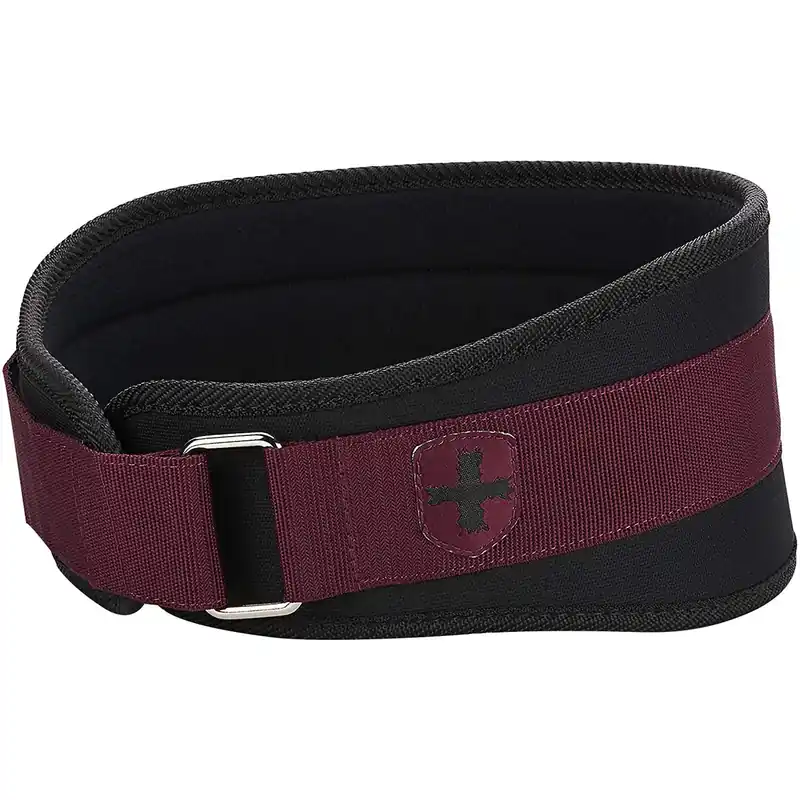 Veilige Betaling Harbinger Dames 5" Foam Core Gewichthefriem - Zwart/Merlot S