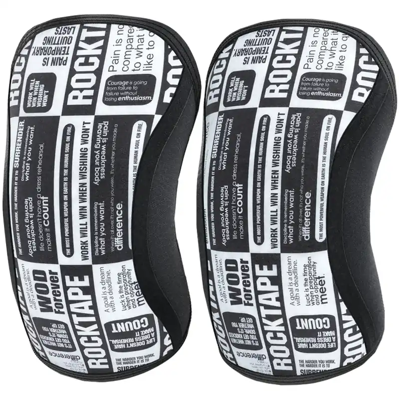 RockTape Assassins Compressie Knie Ondersteuning Mouwen - Manifesto 7mm - Klein Aanbieding