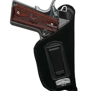 Premium Uncle Mike's Open Style Binnen-De-Pants Holster - Zwart 0 (rechterhand)