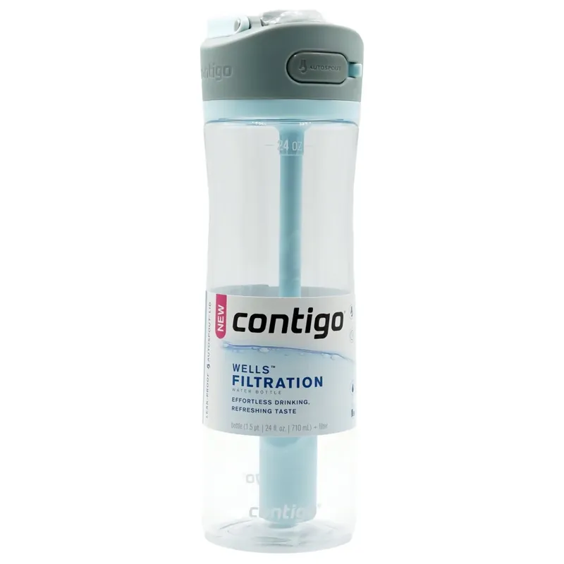 Must-Have Contigo 24 oz. Wells Plastic Filter Waterfles Zout