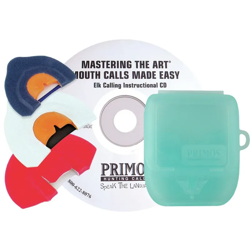 Laatste Versie Primos Hunting Sonic Dome Elk Calls met Mouth Call Made Easy CD