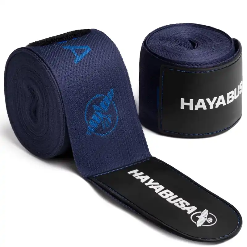 Hayabusa Deluxe Hand Wraps, 180 inch Blauw Direct Beschikbaar