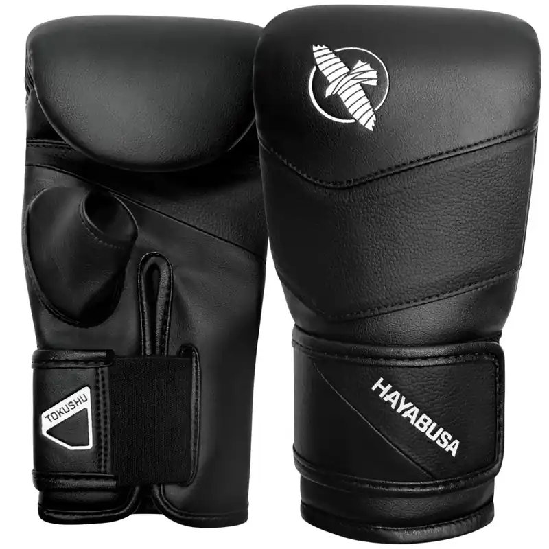 Hayabusa T3 open duimhandschoenen, zwart Groot Flitsaanbieding