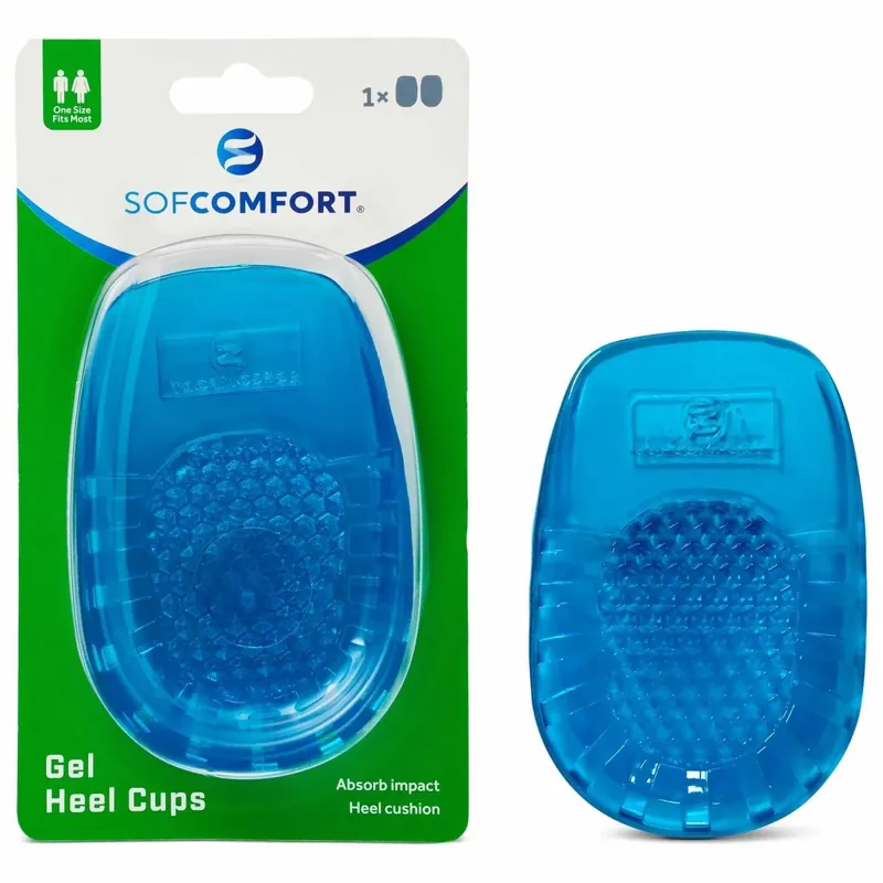 Weekendaanbieding Sof Comfort gel hielkussentjes, 1 paar, unisex, één maat past de meeste