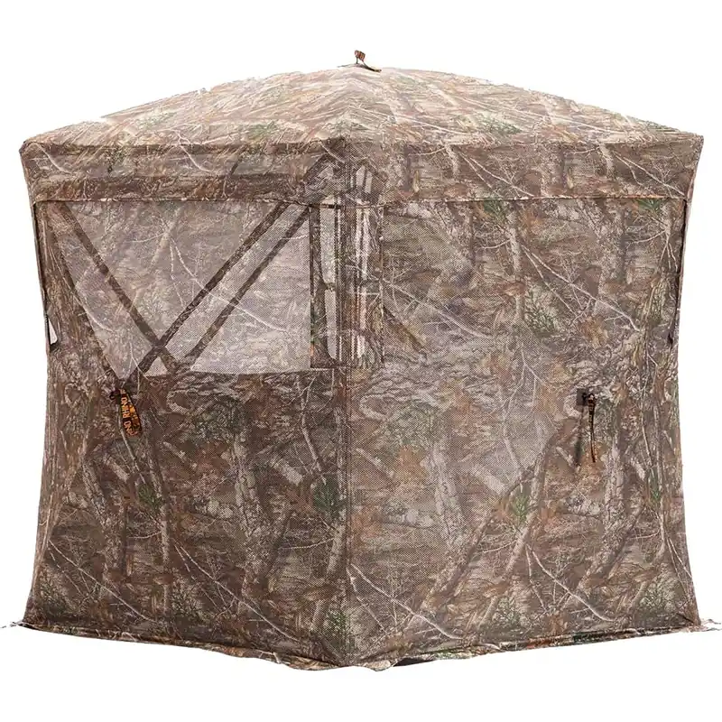 Veilige Betaling Rhino 270 Jacht 3-persoons doorzichtige blind - Realtree Edge