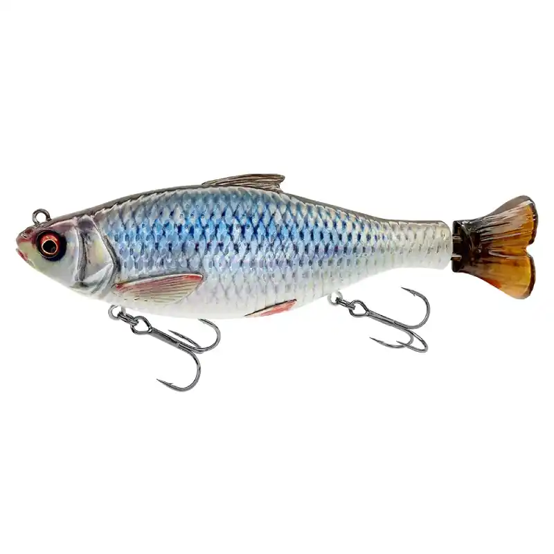Savage Gear 3D Hard Pulsetail Roach 18cm 90gr Slow Sinking (met ratel) Firetiger Betrouwbaar