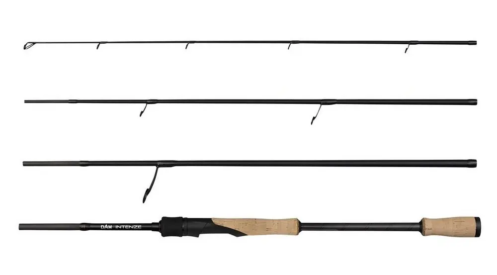 Veilige Betaling Dam Intenze2 Travel Spin Reishengel (4-Delig) 2.44m 10-42g