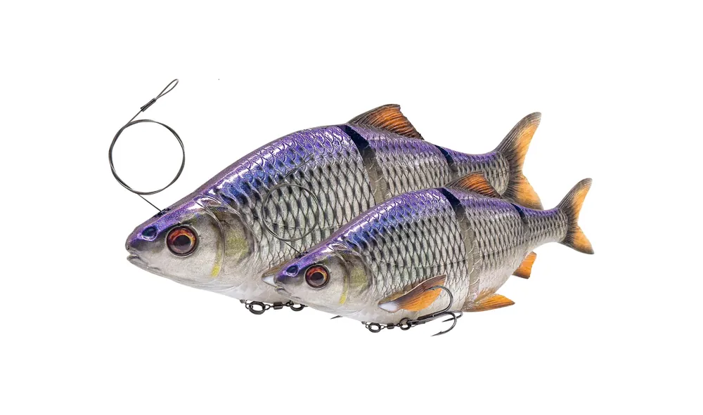 Savage Gear 3D Line Thru Roach Slow Sinking Shad 18cm (80g) Black Beste Prijs