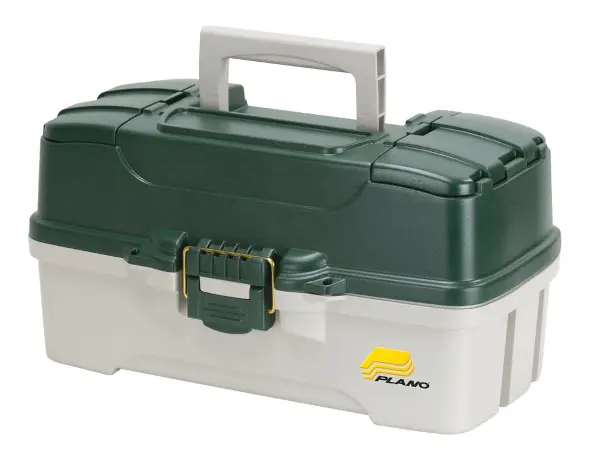 Uitverkoop Plano Three-Tray Tackle Box Green (38,1x22,4x20,6cm)