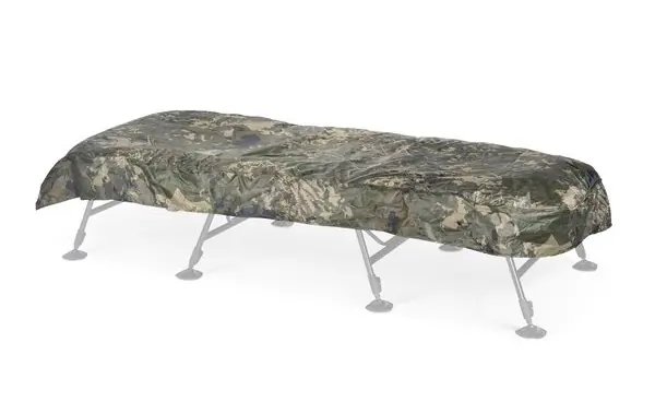 Beperkte Voorraad Nash Indulgence Waterproof Bedchair Cover Camo