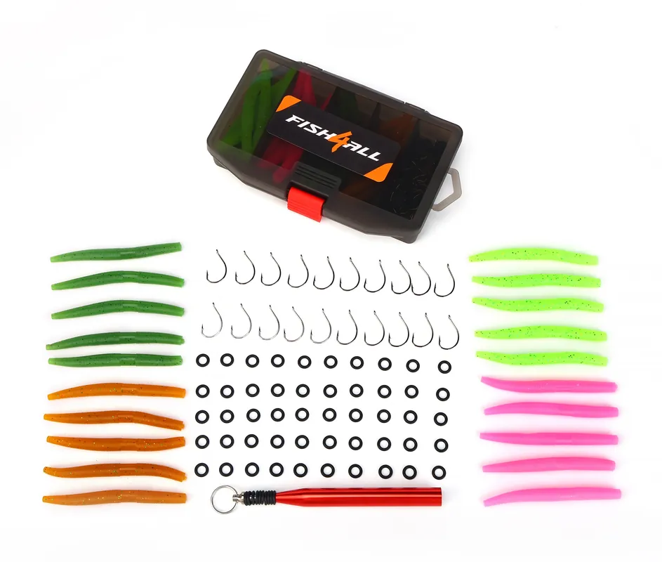 Fish4All Whacky Worm Box (91pcs) Merkproduct