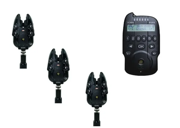 Wolf ICON Qi 3 Rod Beetmelder & HUBB Ontvanger 3+1 Set Direct Beschikbaar
