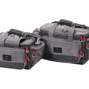 Westin W4 Lure Loader Titanium Black Schoudertas (Incl. 4 Tackleboxen) Large Beperkte Voorraad